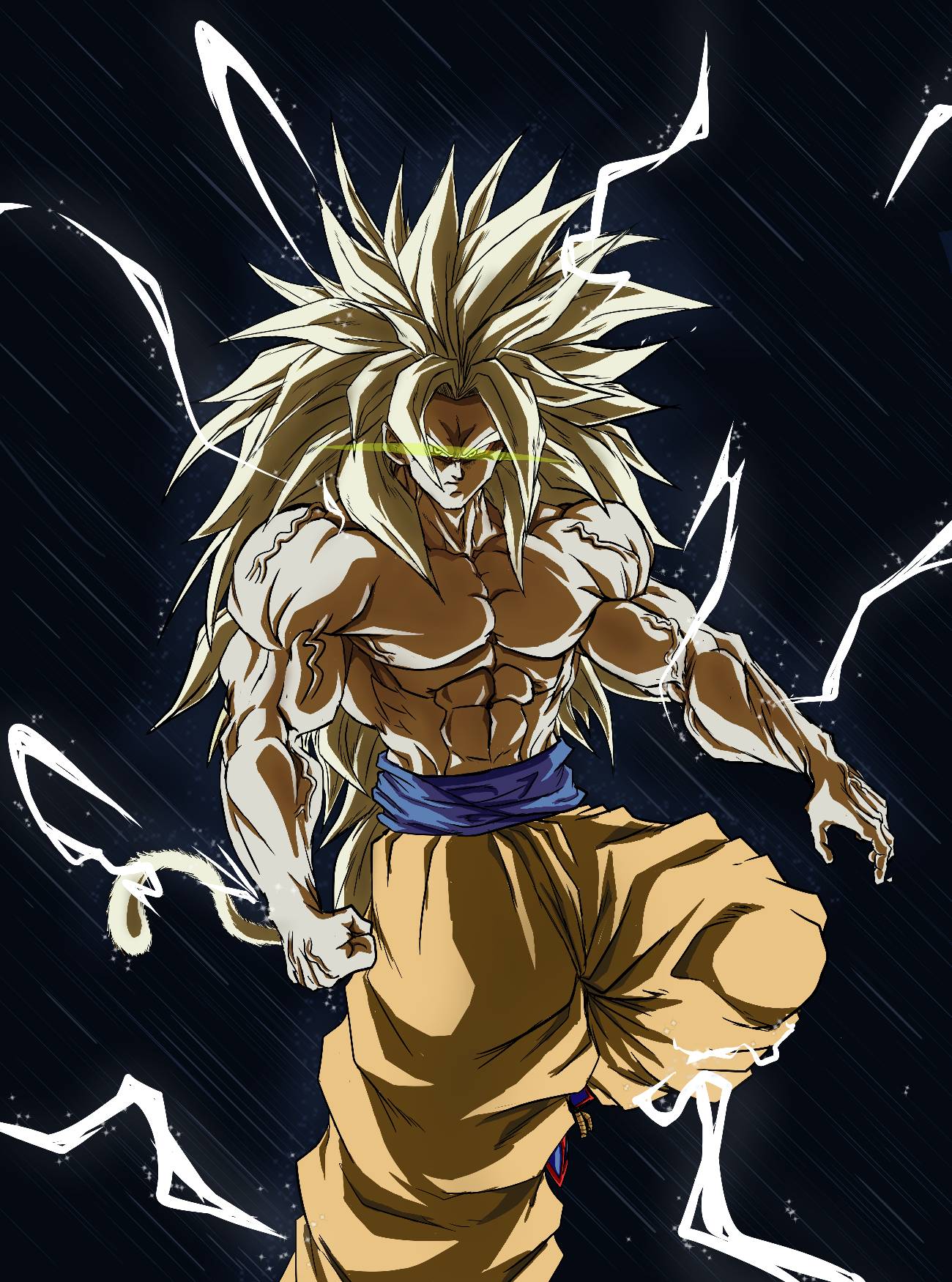 Goku ssj dios dorado by Minecubox on DeviantArt