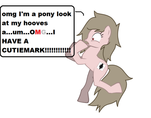 Dannah The Humen Girl Turnd Into A Pony