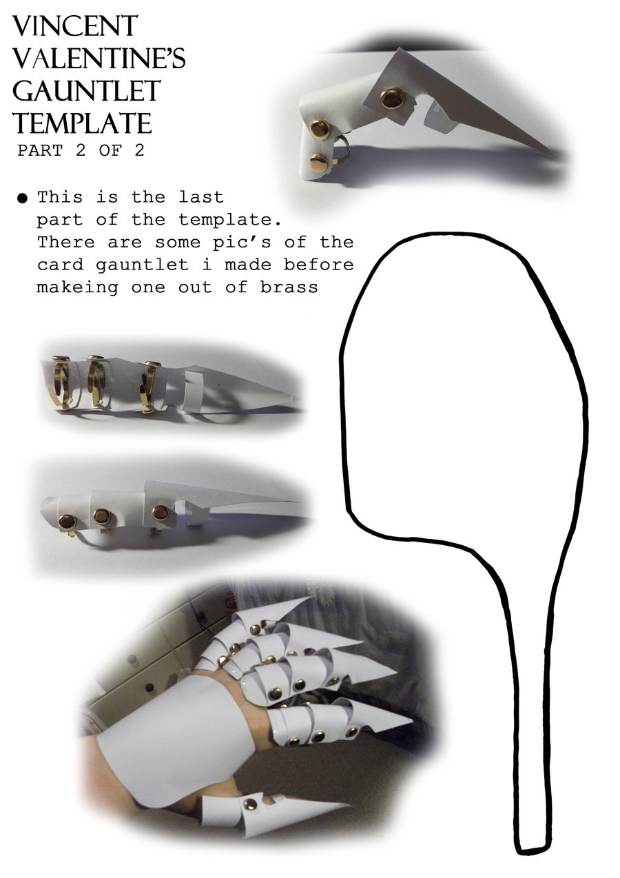 Vincent's Gauntlet Template 2 by RoxasTsuna on DeviantArt Vincent's Gauntlet Template 2 by RoxasTsuna on DeviantArt
