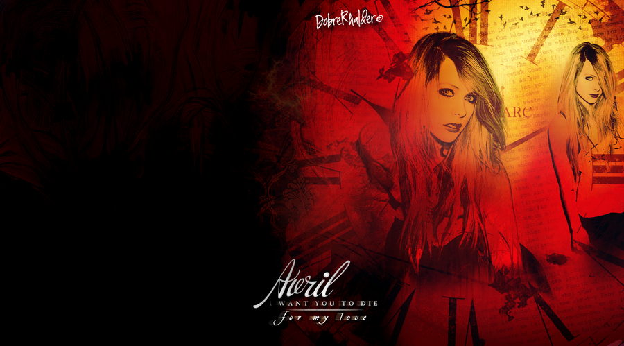 Wallpaper of Avril Lavigne.