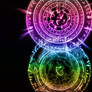 Rainbow Runes - Wallpaper