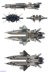 Ixian Battleship All Angles