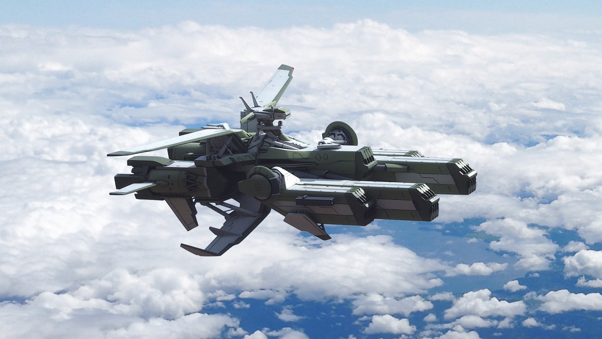 Zeon Defector Zeon Forces Assault Landing Vessel SODON (5) by Sparrow-S-A on DeviantArt