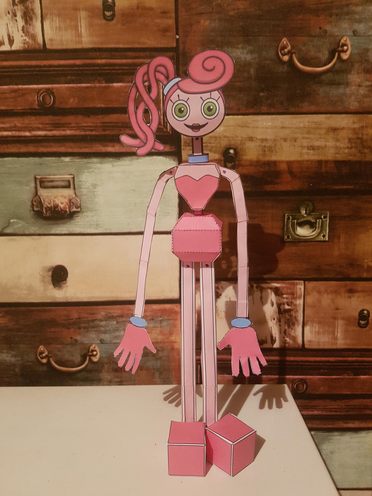 Paper Legs Mommy long legs papercraft by earlrd on DeviantArt