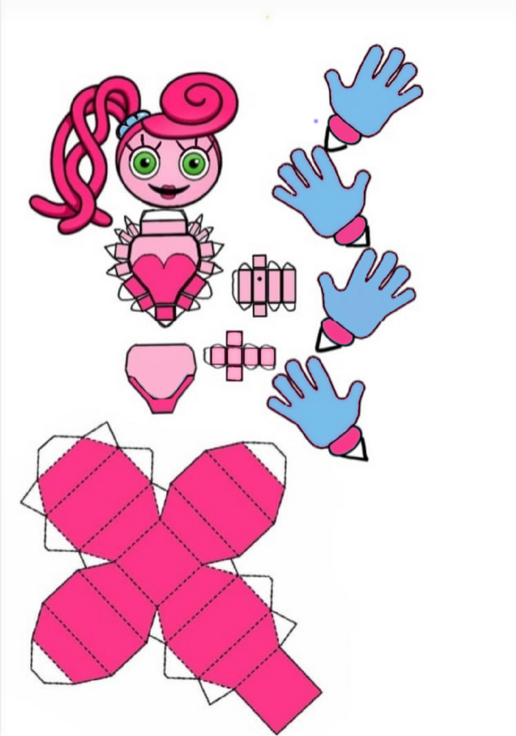 Mommy long legs papercraft parte 1 by earlrd on DeviantArt