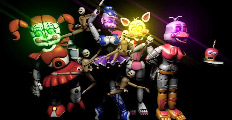 las chicas funtime by earlrd on DeviantArt