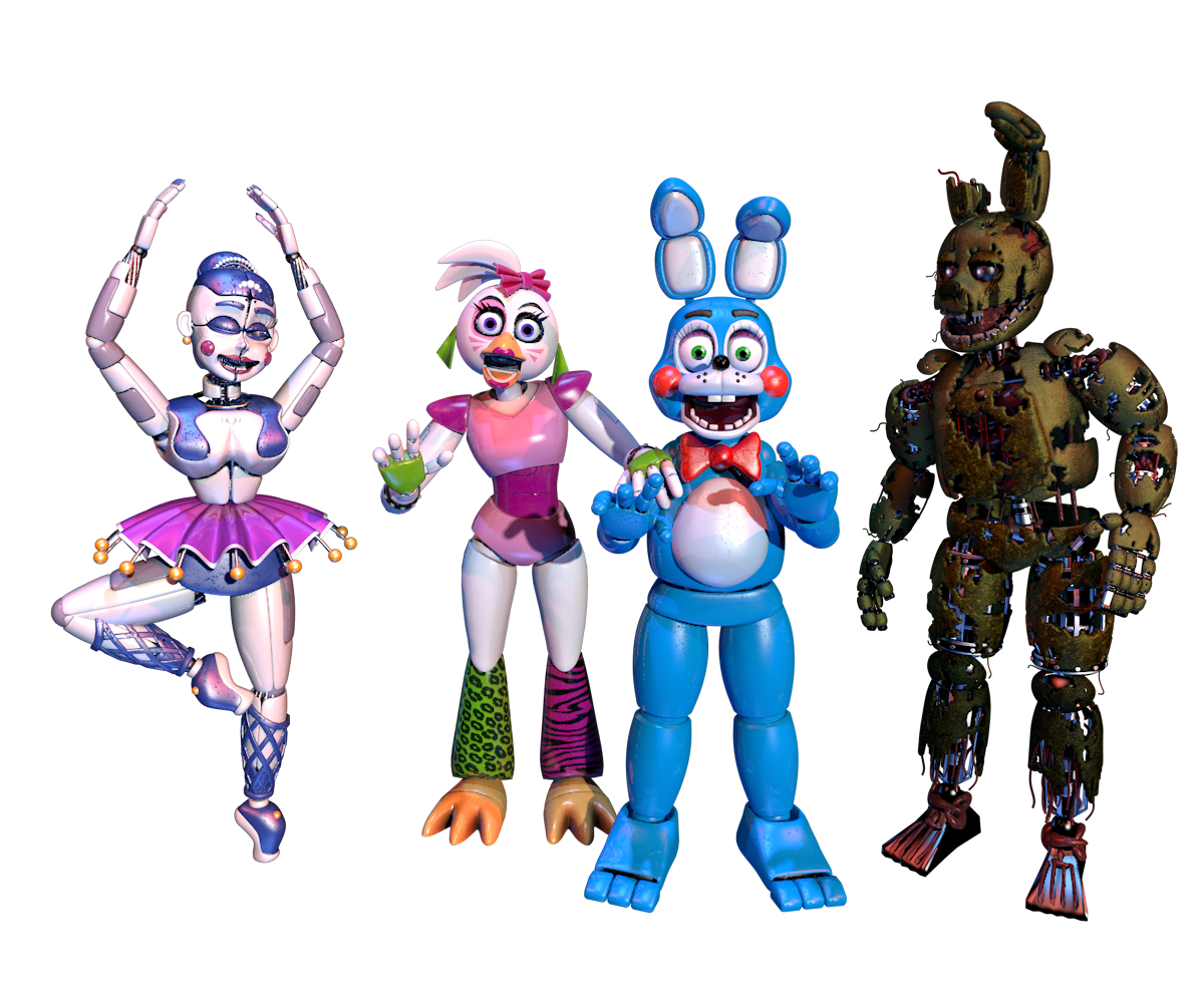 Toy bonnie chica's party world by surracoenzoariel on DeviantArt