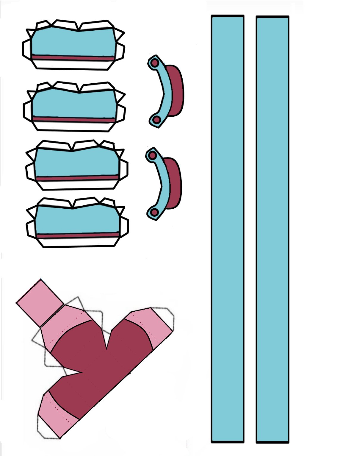 Boxy boo papercraft (part 2) em 2023