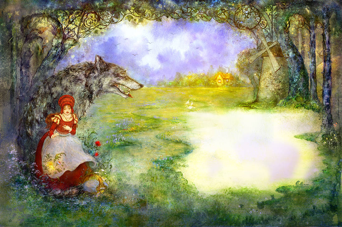 Little Red Riding Hood by smokepaint