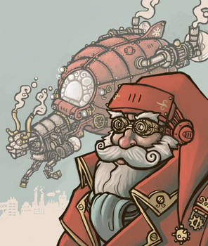 Steampunk Santa