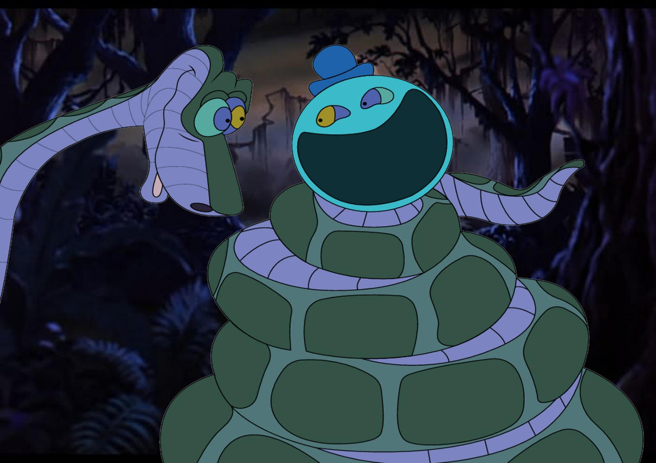 Kaa Blue Color Kaa and Doey by Loejf on DeviantArt