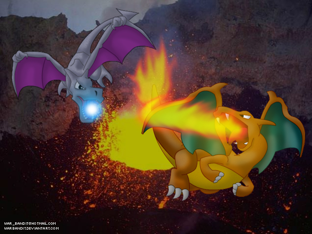 Aerodactyl VS Charizard