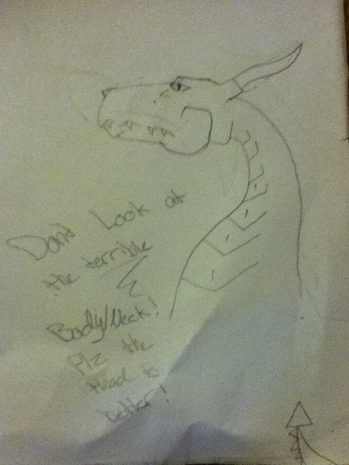 Dragon from 6th grade