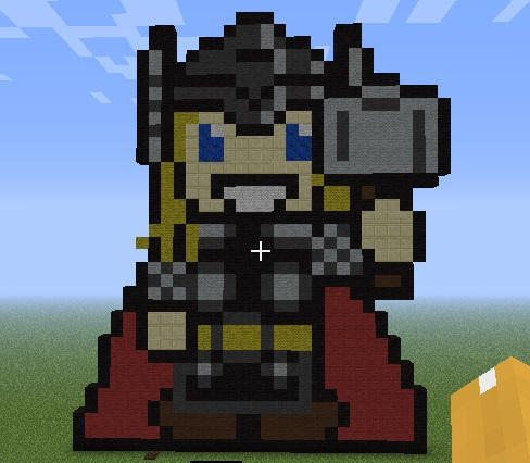 Minecraft Thor Texture Minecraft Thor by Snow-Feather1203 on DeviantArt