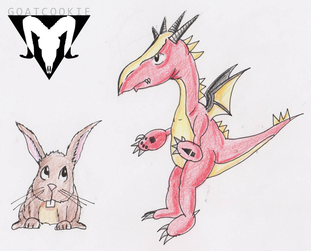 The Rabbit and the Dragon by Goatcookie on DeviantArt