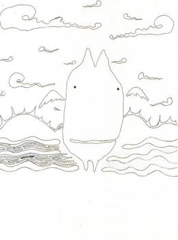 Lineart :: Seaside and I