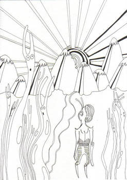 Lineart :: Summer Sunrise