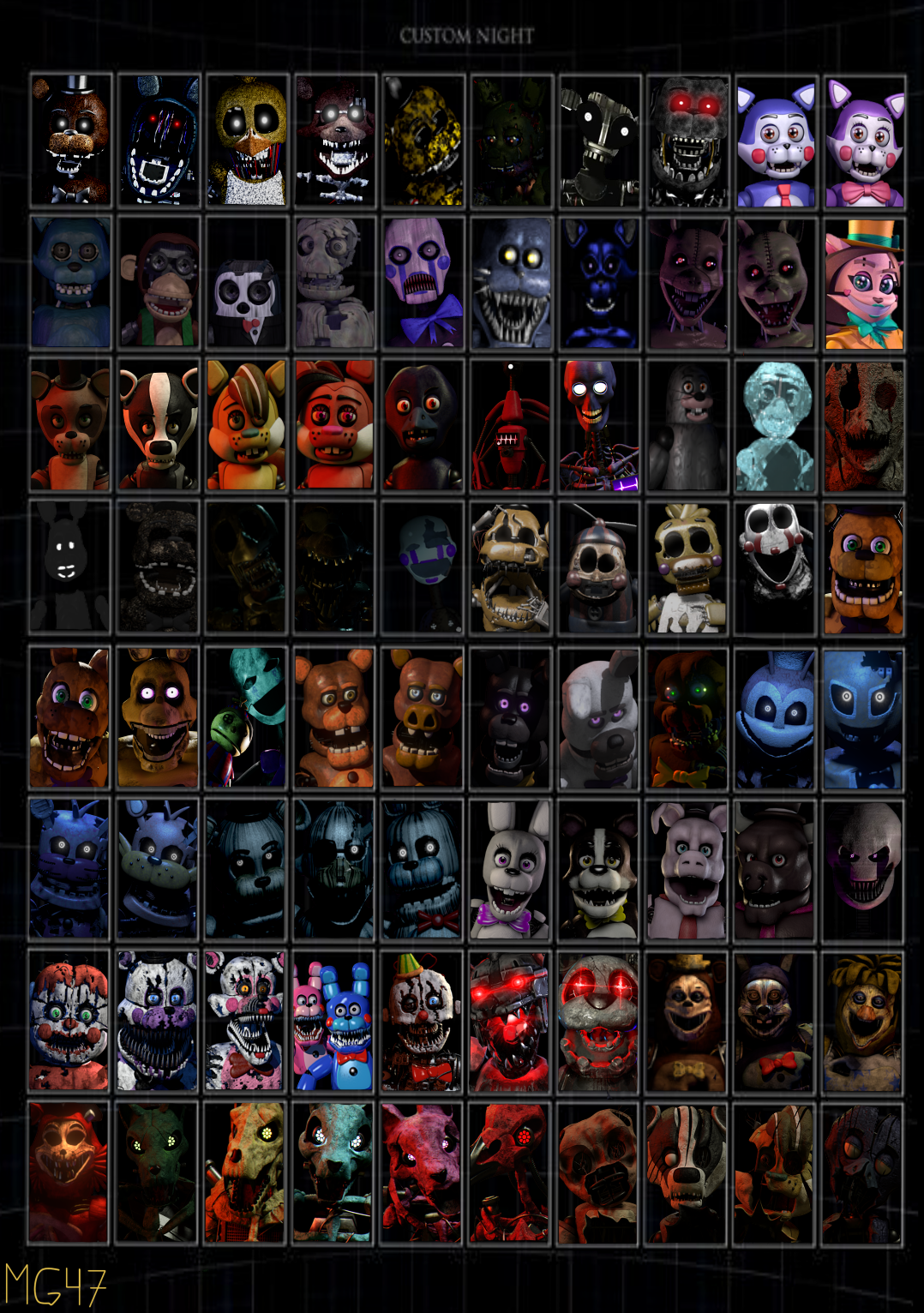 Mega Roster UCN with Fan-mades by MarcoG47 on DeviantArt