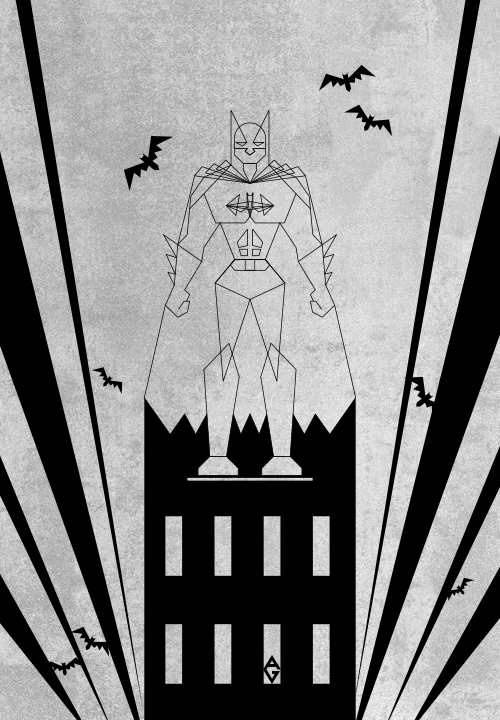 Batman Geometry by modularcolors on DeviantArt