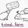 Animal Farm-Snowball and Sheep