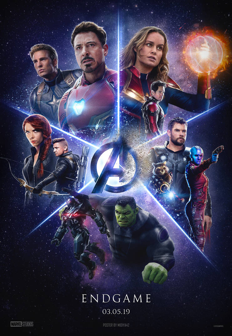 Avengers Endgame movie poster by ArkhamNatic on DeviantArt