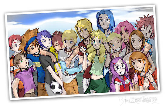 Digimon Group Photo