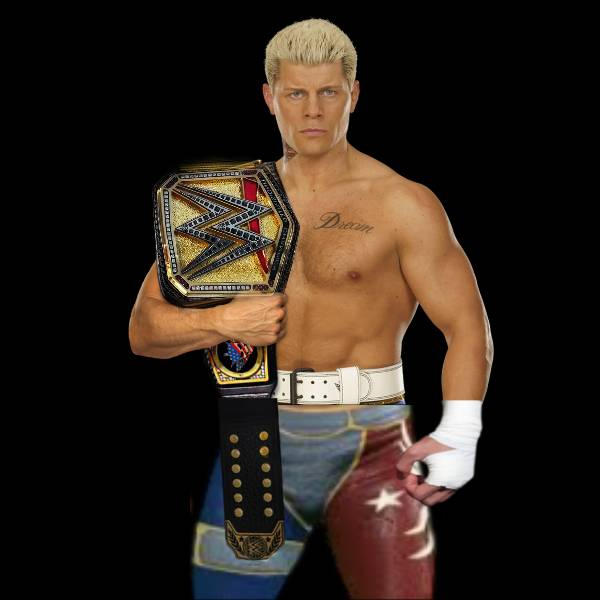 Cody Rhodes (WWE Champion Custom Render) by Methio22 on DeviantArt