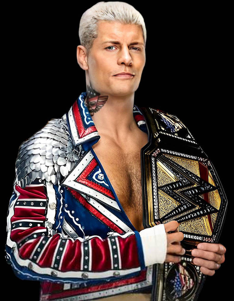Cody Rhodes 'OFFICIAL' New WWE Champion Render by Methio22 on DeviantArt