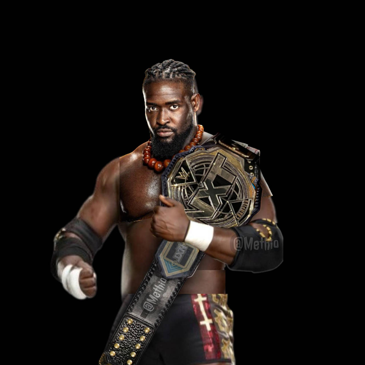 Oba Mod Oba Femi 'CUSTOM' NXT Champion Render by Methio22 on DeviantArt