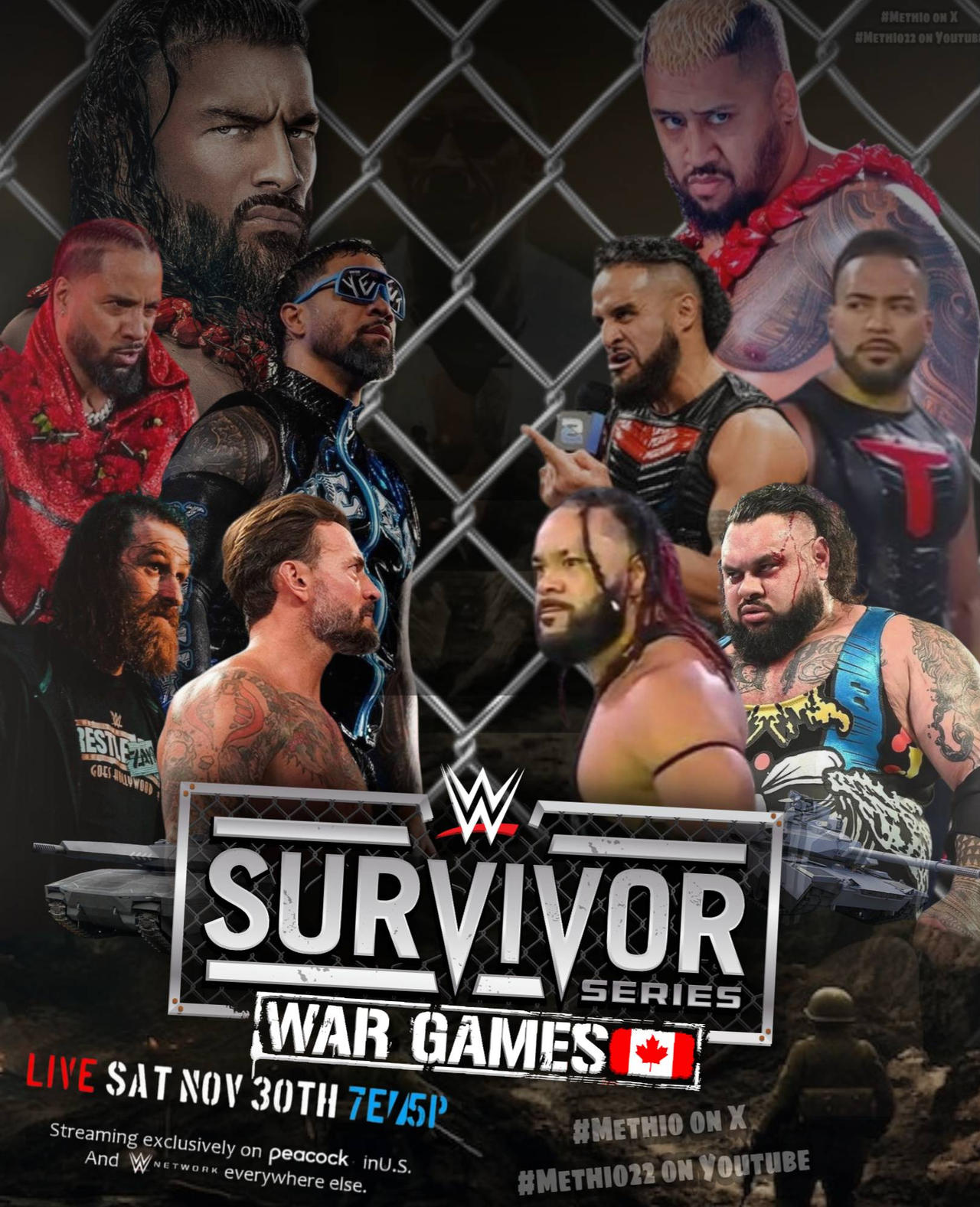 OG Bloodline vs New Bloodline (Survivor Series) by Methio22 on DeviantArt