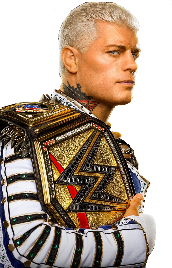 Cody Rhodes 'OFFICIAL' WWE Champion Render 2025 by Methio22 on DeviantArt