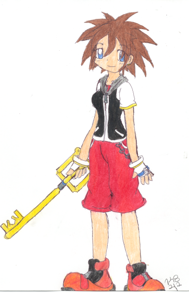 Sora as a Girl