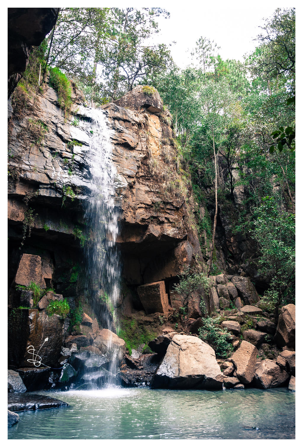 Mazamitla Waterfall