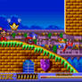 Sonic y shantae y Ristar in Time Dominator 1st