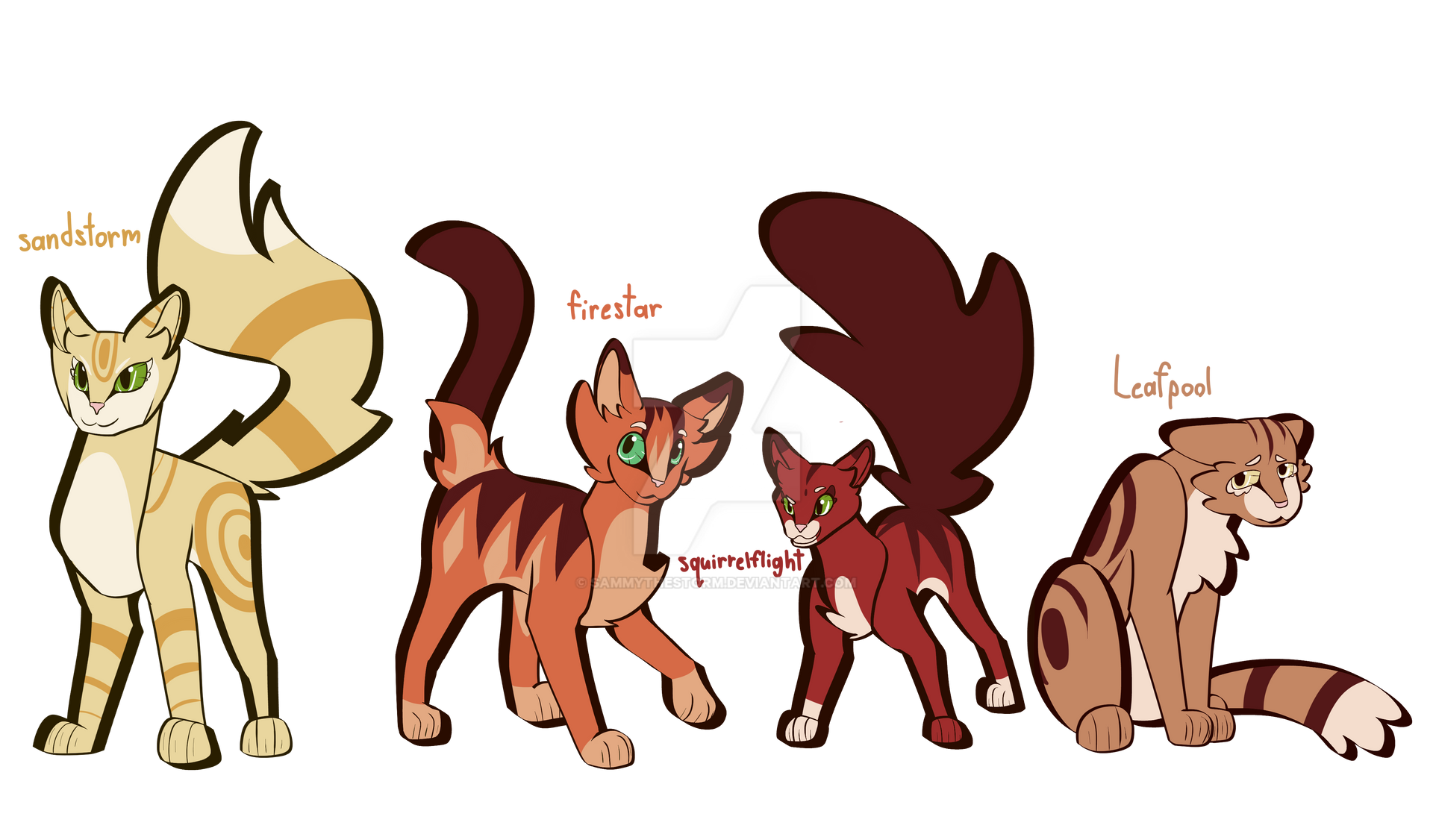 Firestar, What I think Warrior Cats characters sound like