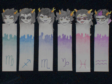 Homestuck Bookmarks 2