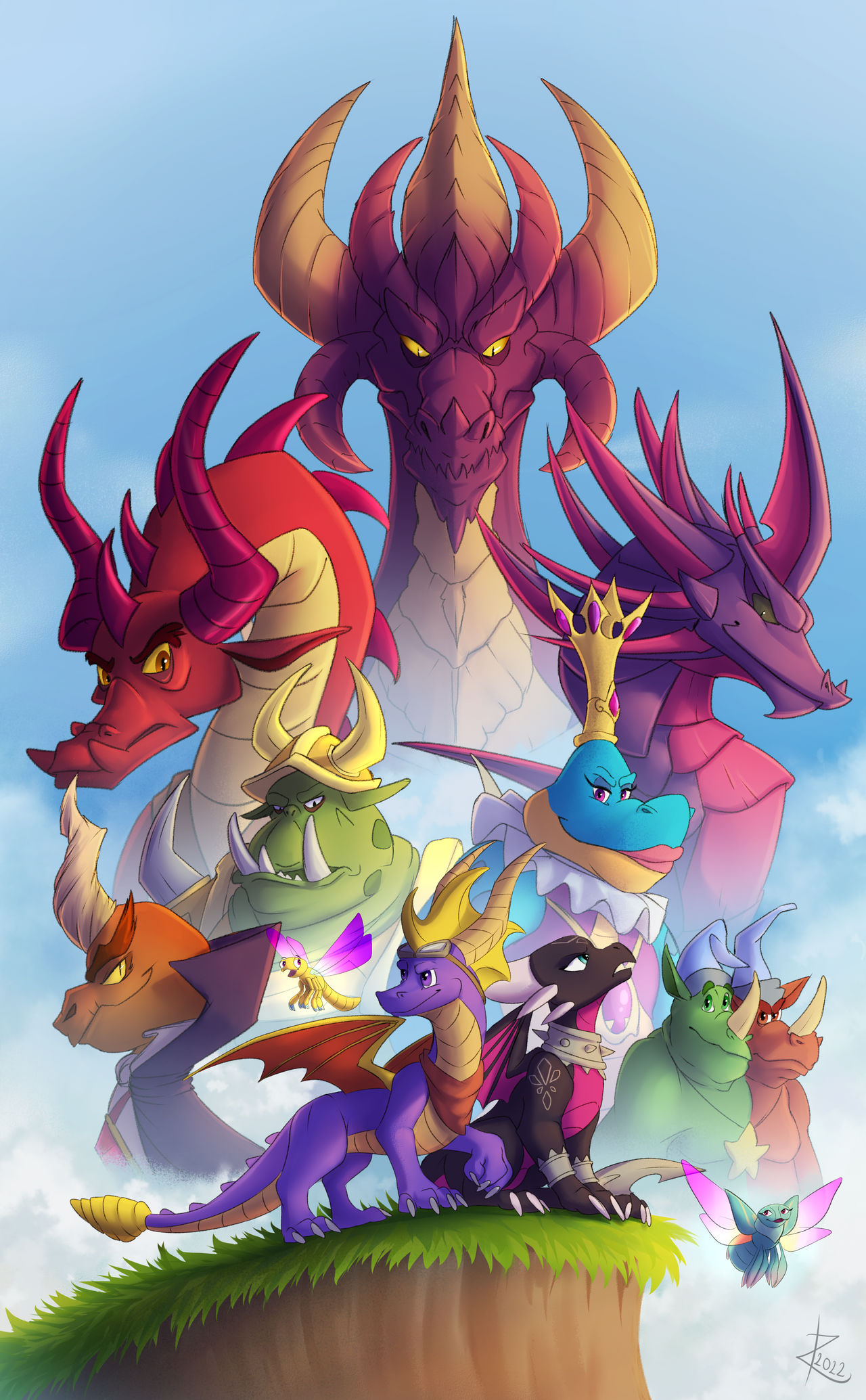 Spyro community day 2022 by Zarensergal on DeviantArt