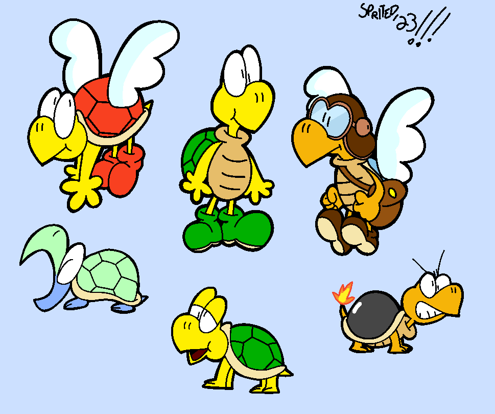 Koopas by Sprited64 on DeviantArt