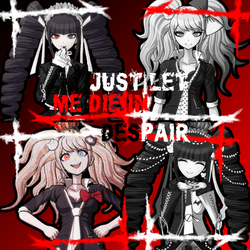 Dangan Ronpa Junko and Celes