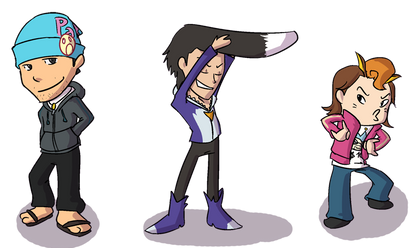 Ace Attorney Chibies