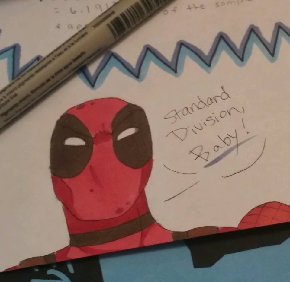 Deadpool Math Doodle by octosprout on DeviantArt