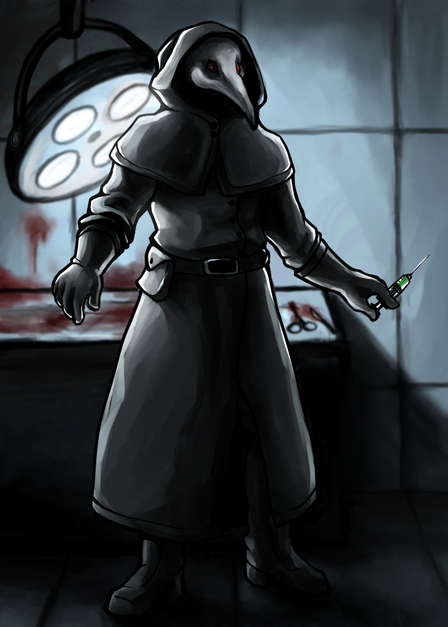 SCP portraits : SCP049 A.K.A Plague Doctor by Lappystel on DeviantArt