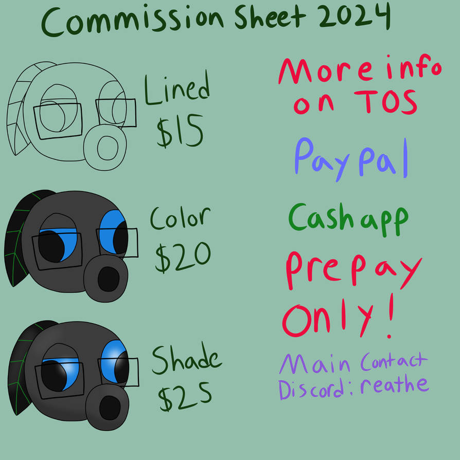 Comm Sheet 2024 by Reath3 on DeviantArt