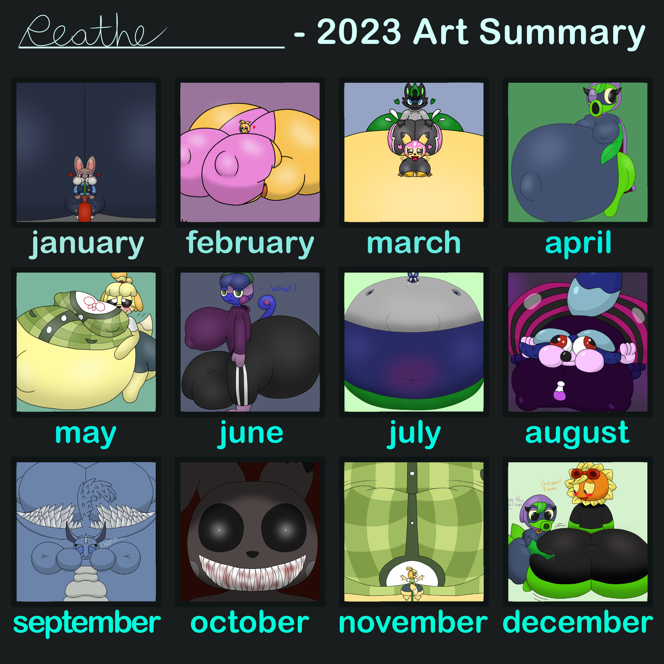 Deviantart Rateeth Reathe Art Summary 2023 by Reath3 on DeviantArt