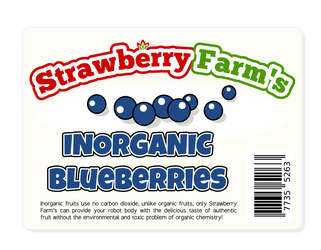 Strawberry Farm's Inorganic Blueberries