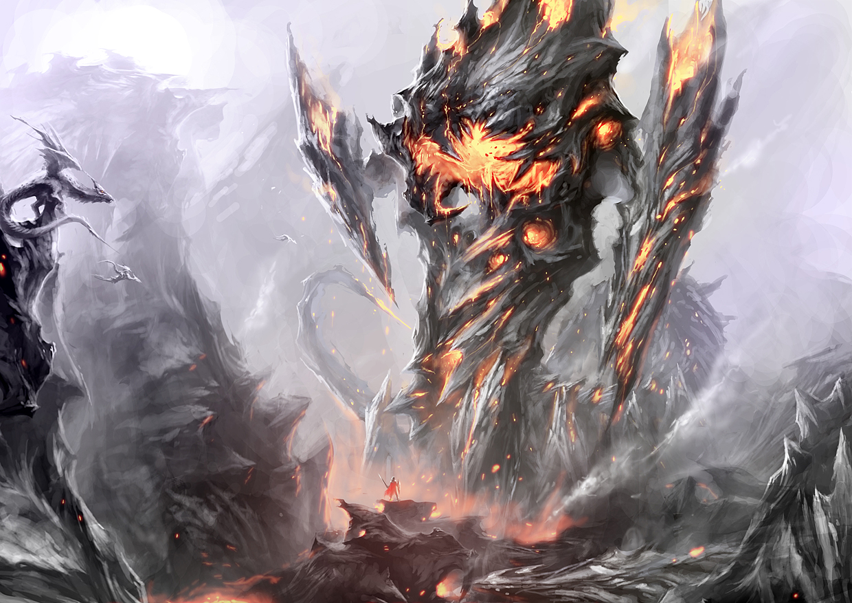 Fire Colossus Final Image