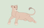 Nameless beige Lioness [BREEDABLE] by SoloSandwich