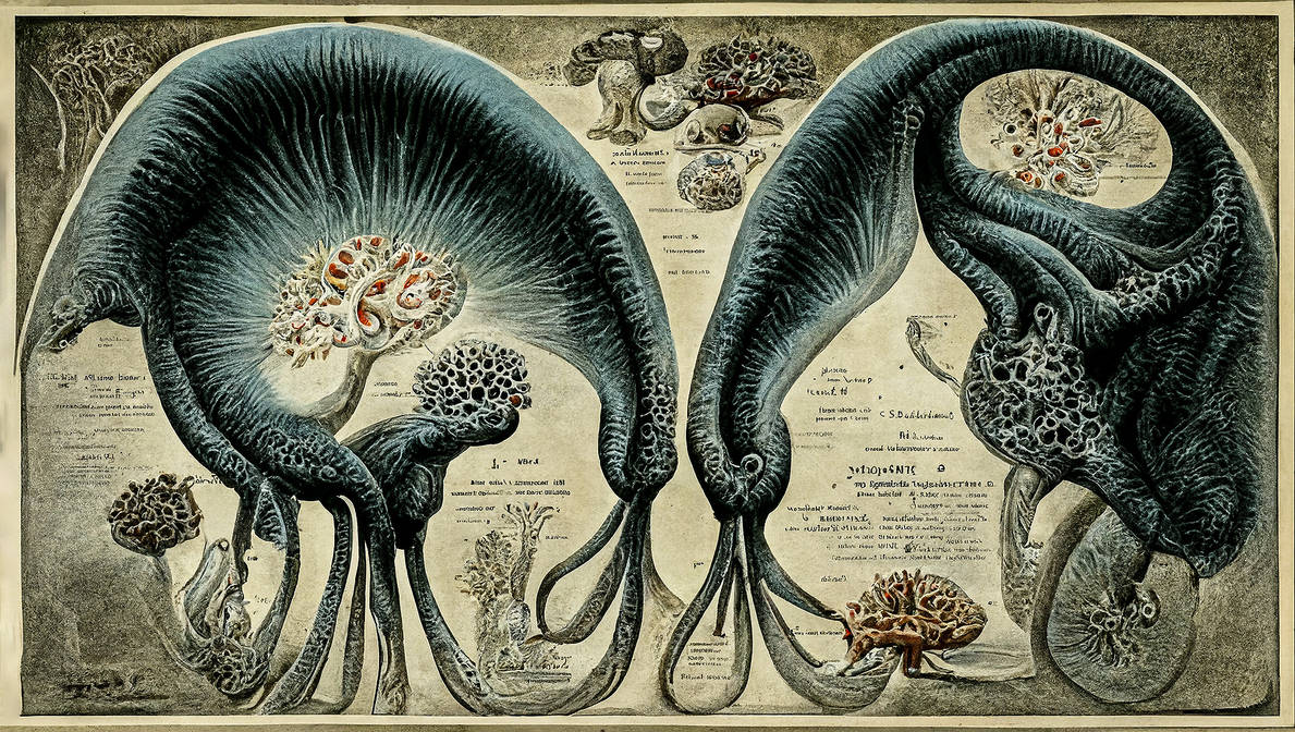 Lovecraftian Biology by WoodyVixen on DeviantArt