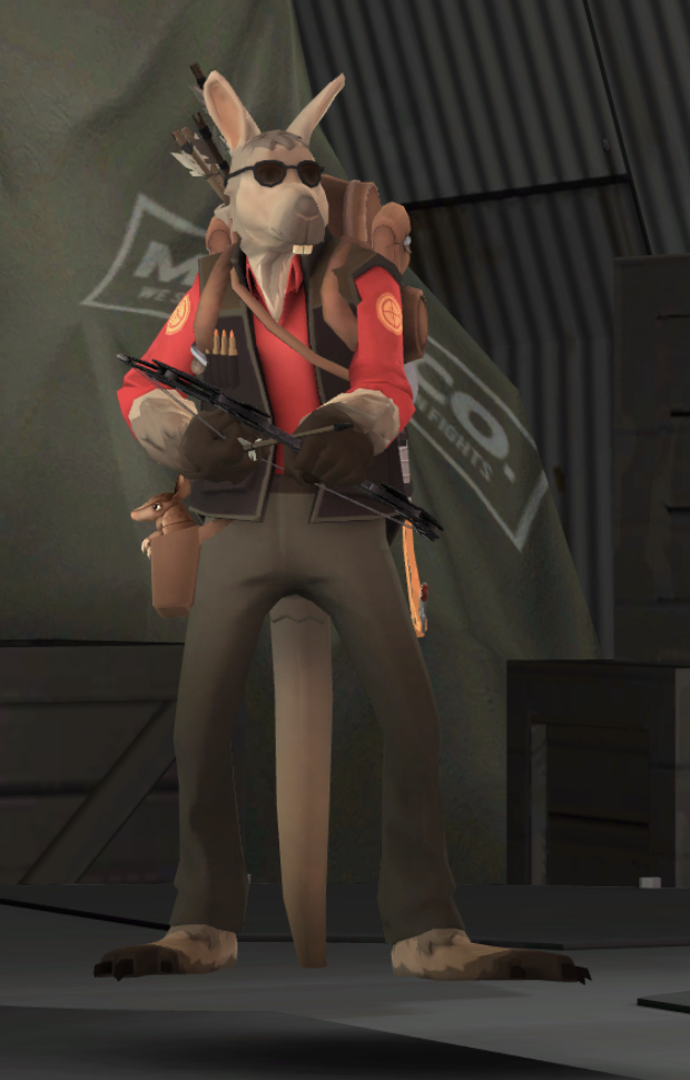 Sniper the Kangaroo TF2 by Noobxpert4Life on DeviantArt