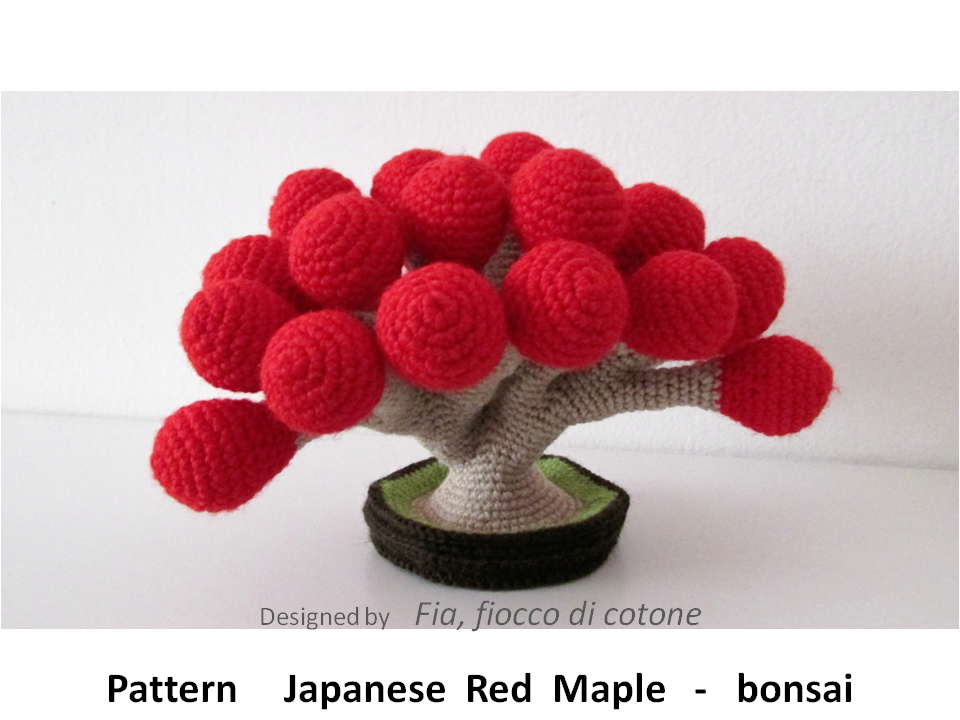 pattern Japanese Red Maple - bonsai